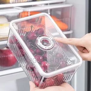 Acrylic Transparent Fridge Organizer_bh