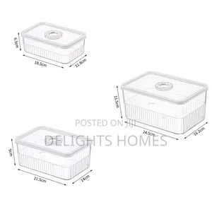 Acrylic Transparent Fridge Organizer_bh