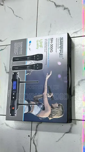 Shure Sh-300g Wireless Microphone System