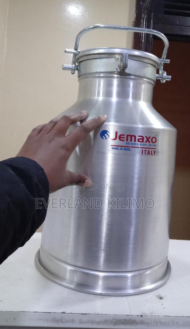 Stainless Steel Milk Can Heavy Duty 10litres - main view