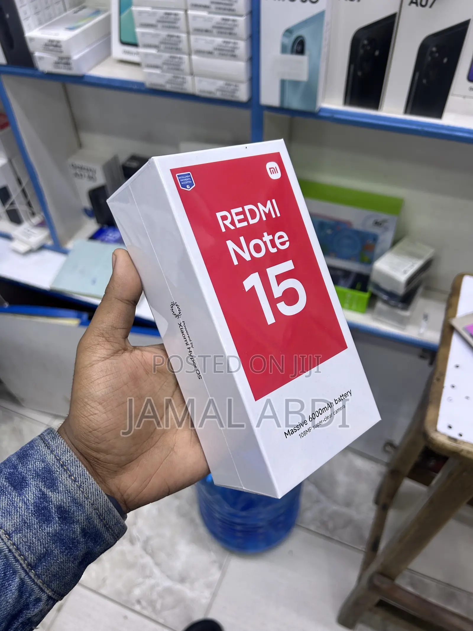 New Xiaomi Redmi Note 15 256 GB Black