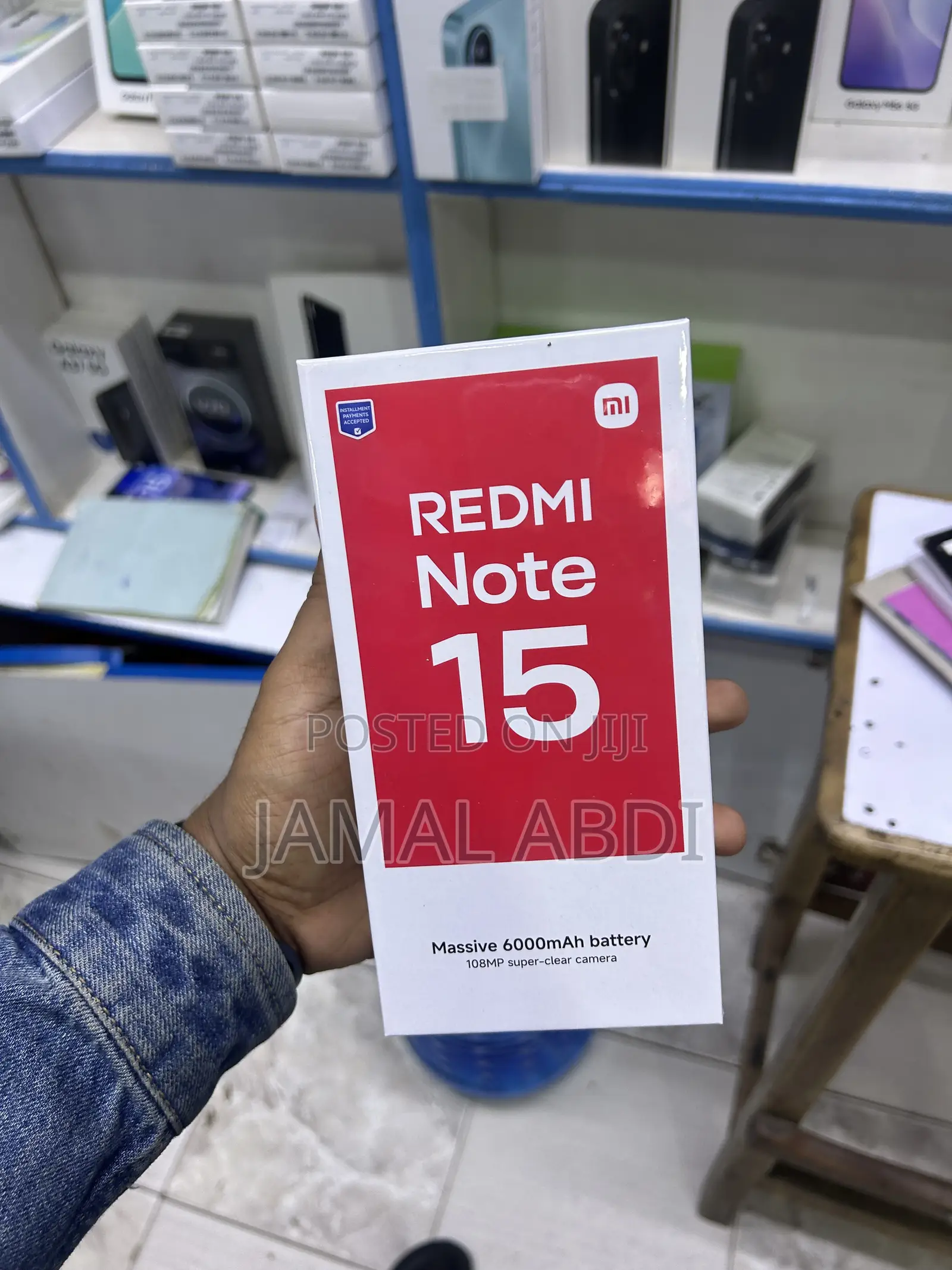 New Xiaomi Redmi Note 15 256 GB Black