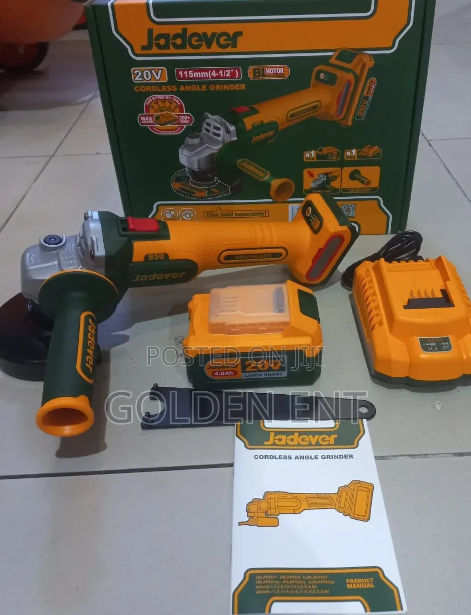 Jadever Cordless Angle Grinder/ Jadever Angle Grinder