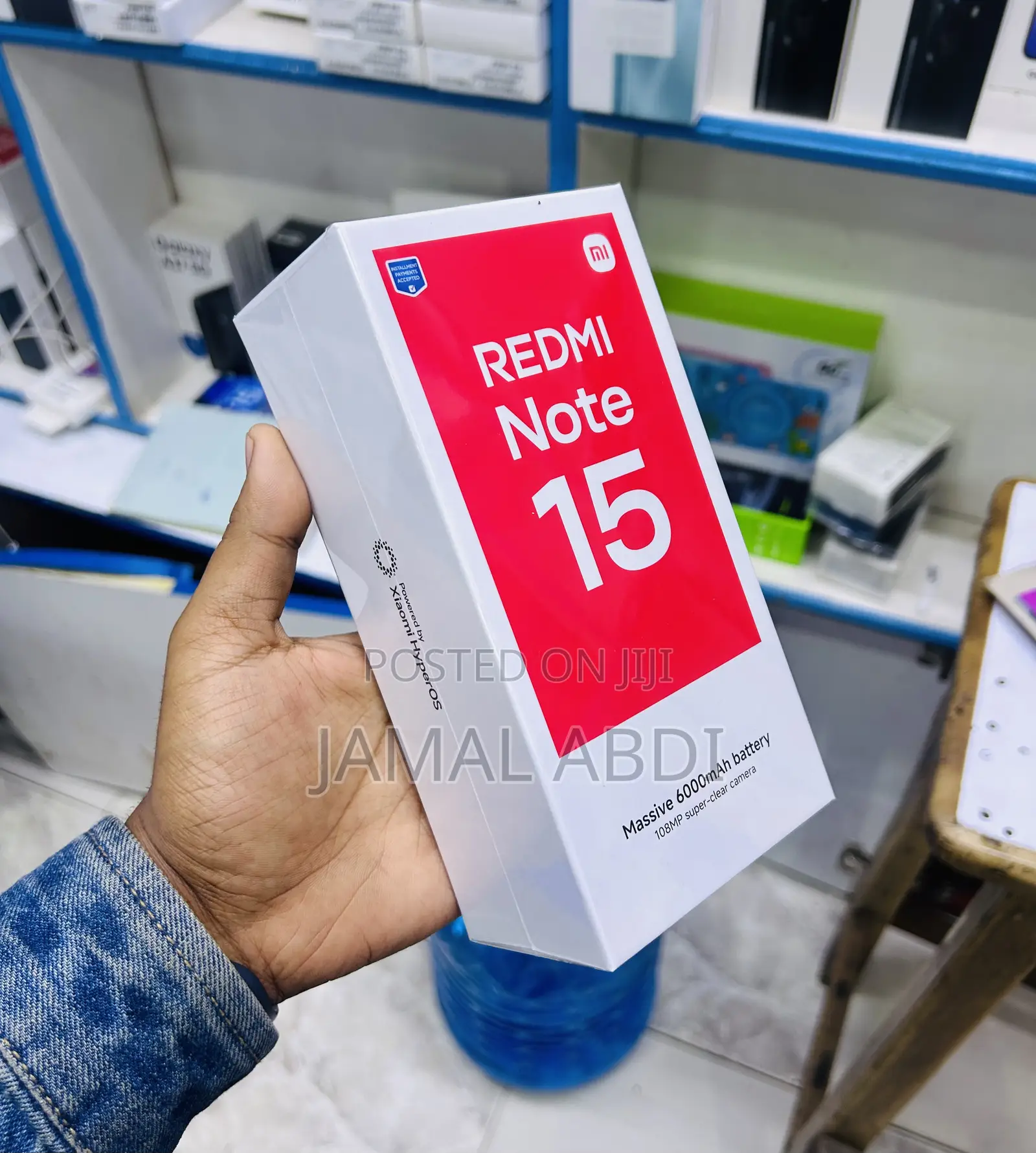 New Xiaomi Redmi Note 15 256 GB Black