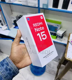 New Xiaomi Redmi Note 15 256 GB Black