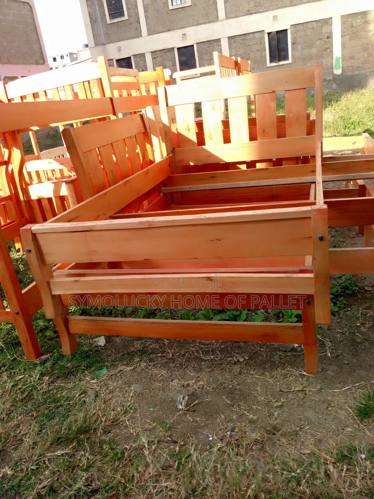 Hardwood Framed 4*6 Bed- Double Framed Bed