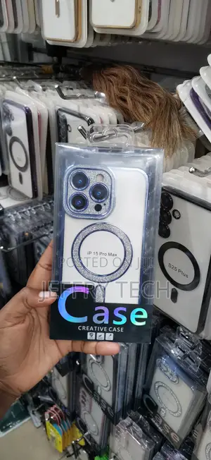 iPhone 15 Pro Max High-Shine Glitter Finish Case