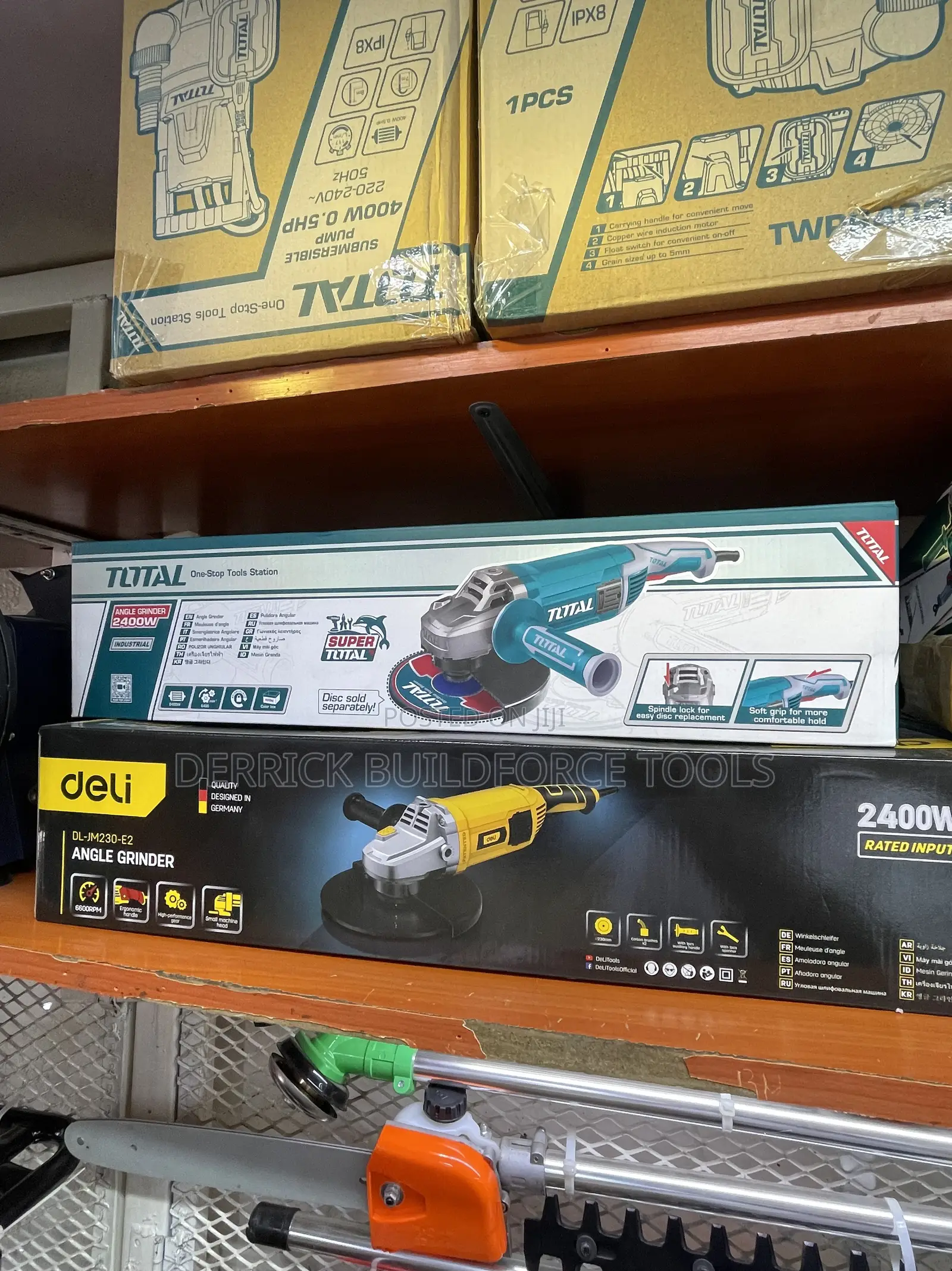 Total 2400w Angle Grinder