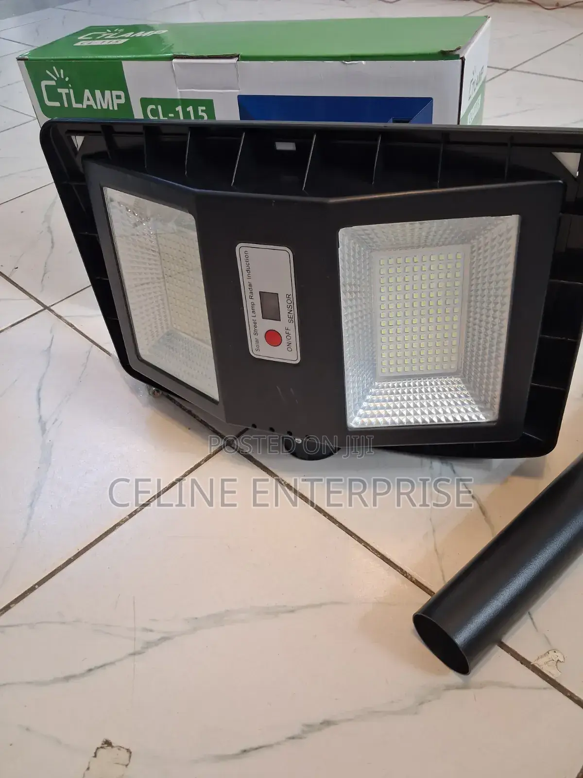 Ctlamp Cl-115 Waterproof Solar Garden Security Lamp