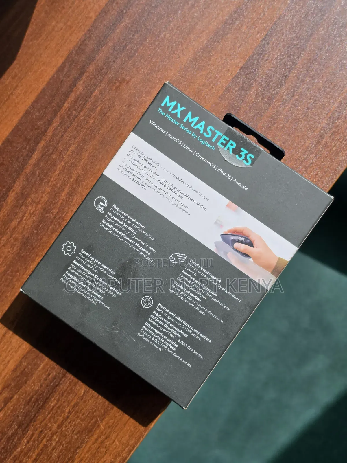 The Logitech Mx Master 3s