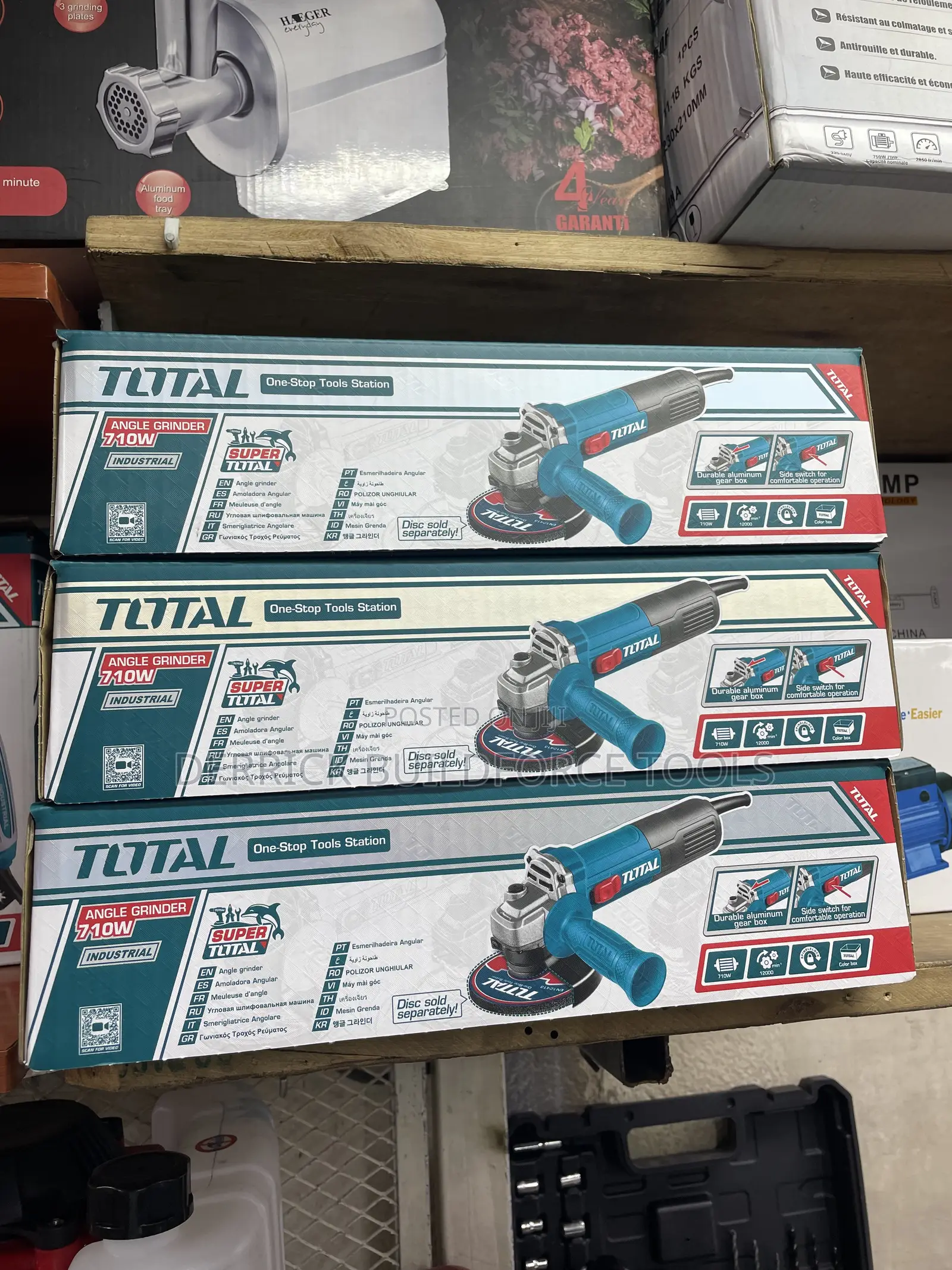 Total 710w Angle Grinder