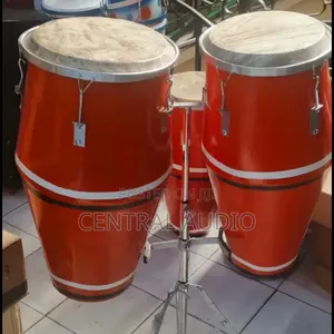 Pair With Stand Conga Drums