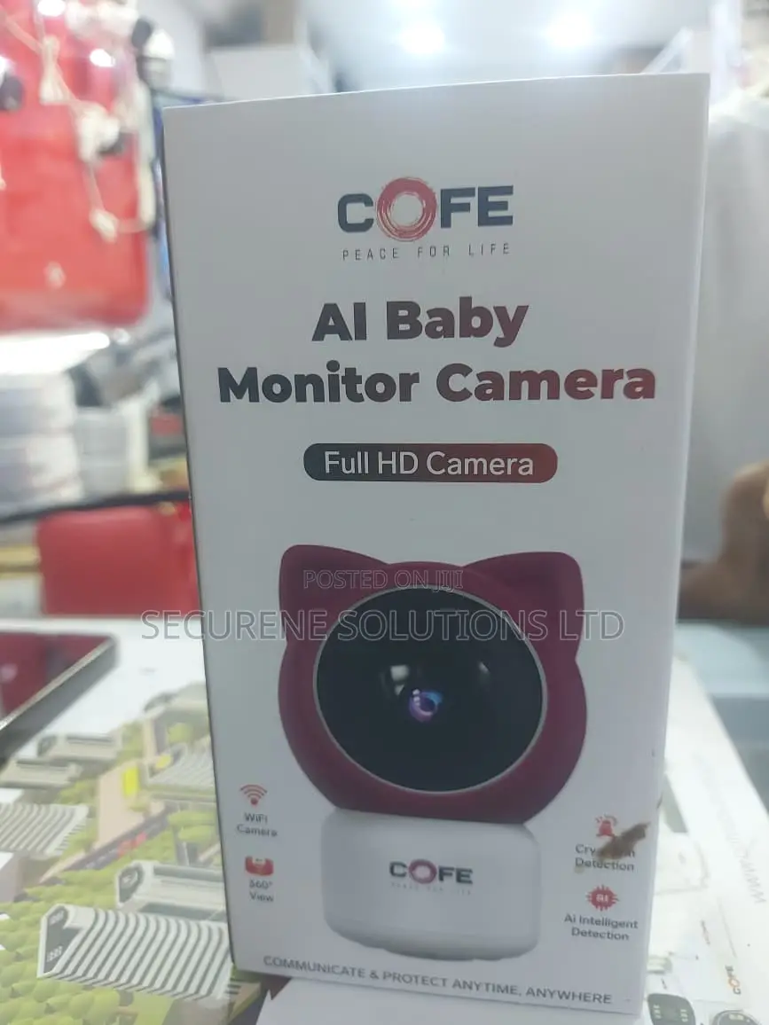 Cofe Ai Baby Monitor Camera a Kitty-Themed Design