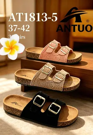 3 Pairs Sandals