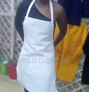 White Kitchen Aprons