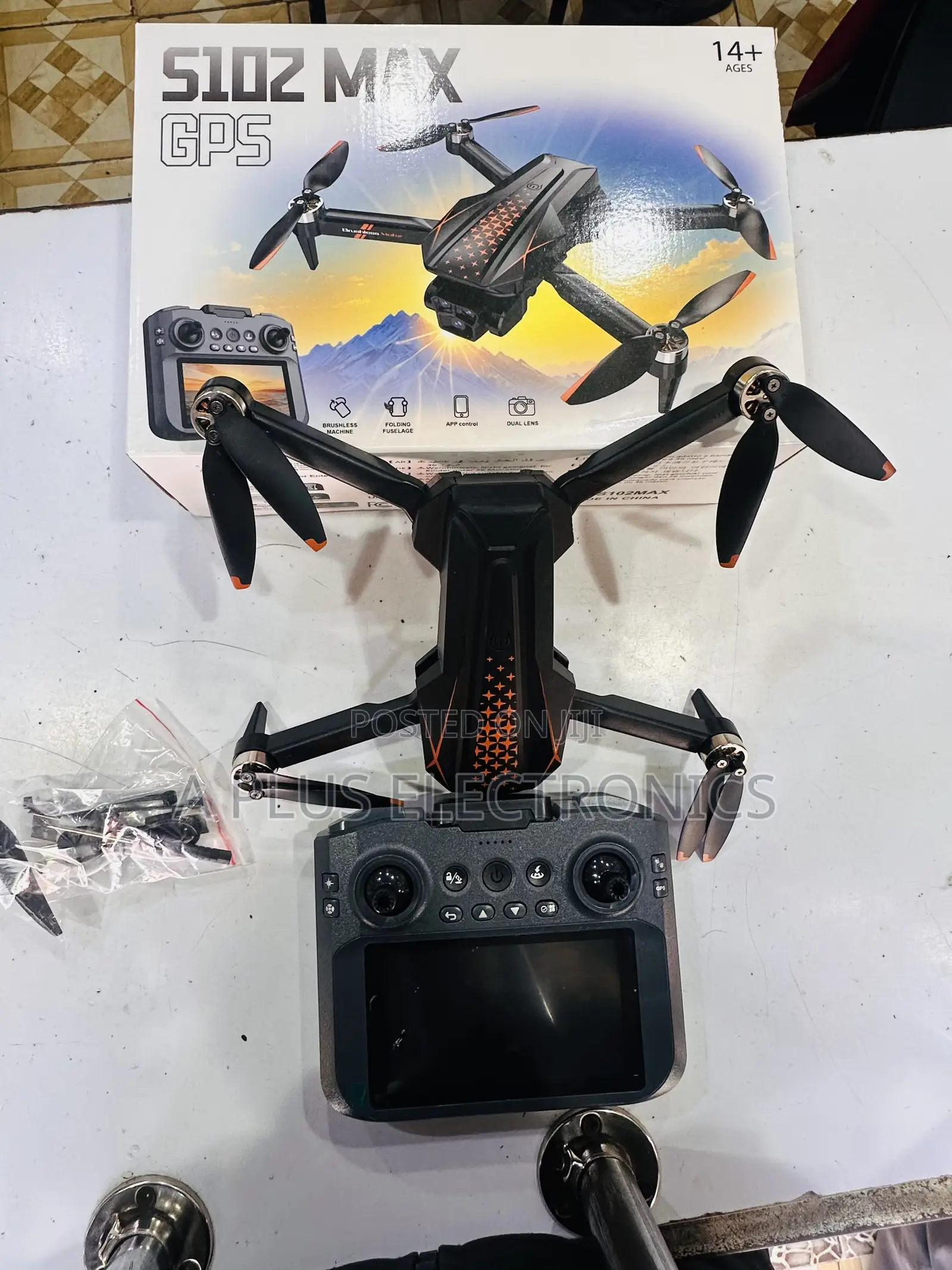 S102 Drone With GPS – Durable Easy to Control
