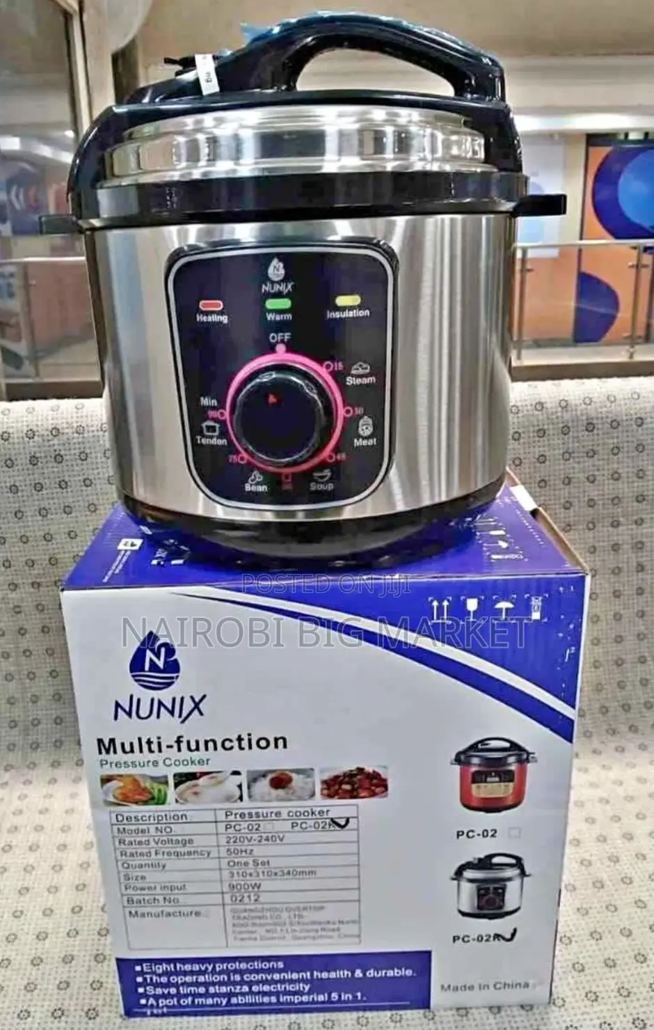 Nunix Pc- Electric Pressure Cooker