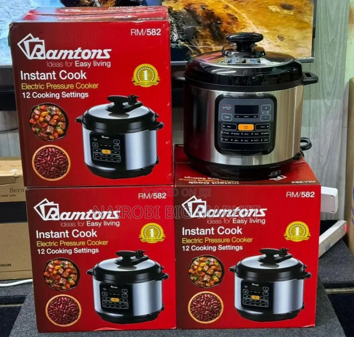 Ramtons Electric Pressure Cooker