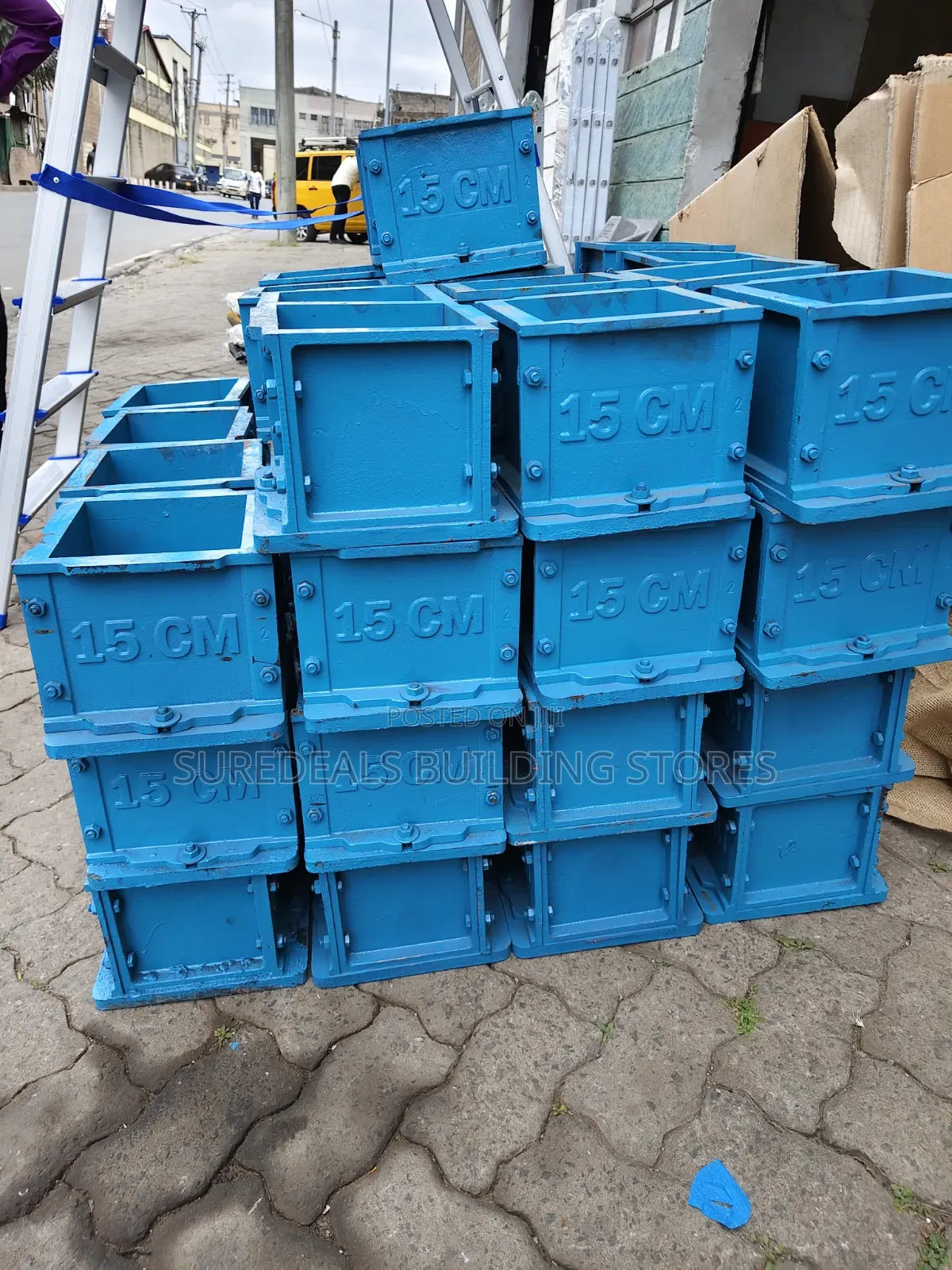 150mm Concrete Test Cube Molds.