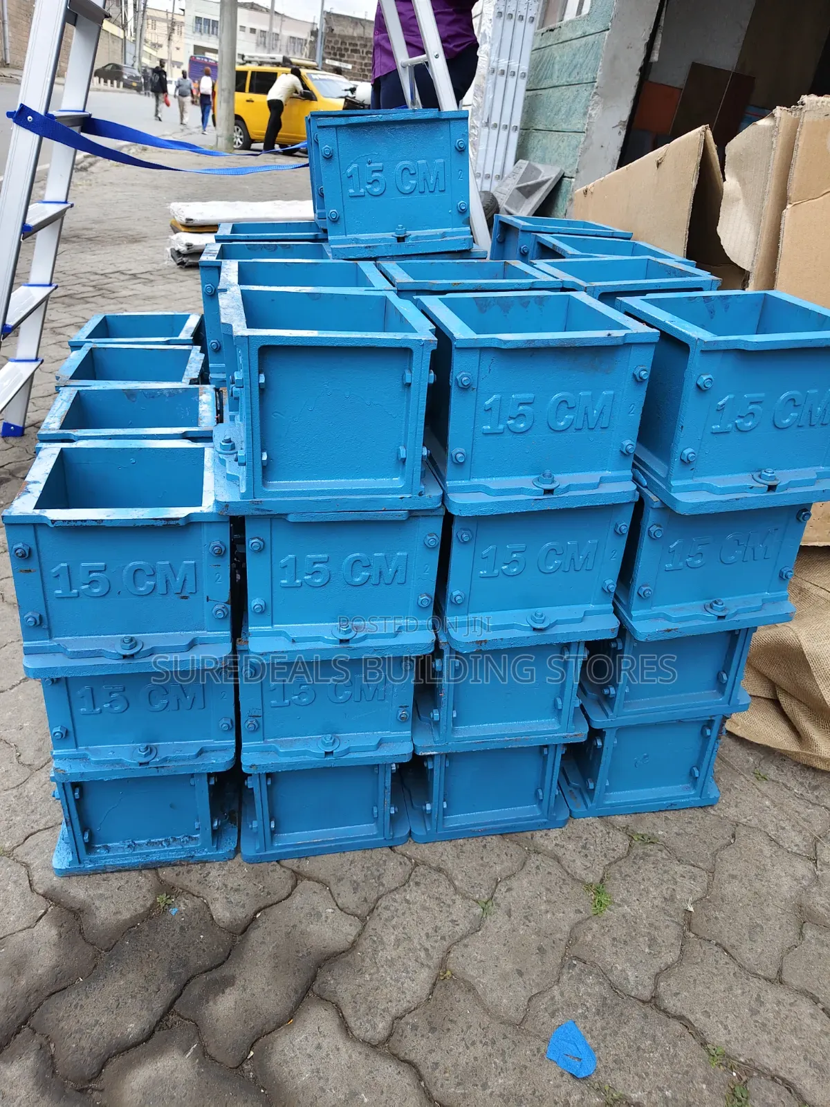 150mm Concrete Test Cube Molds.