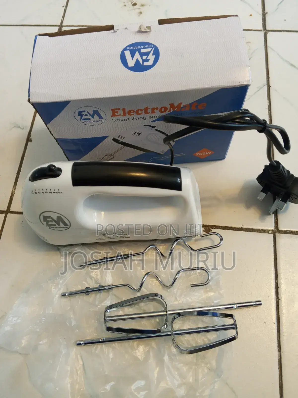 7 Speed Electromate Hand Mixer