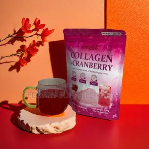 Collagen Peptides Cranberry Powder for Skin Firmness Urinary Wellness