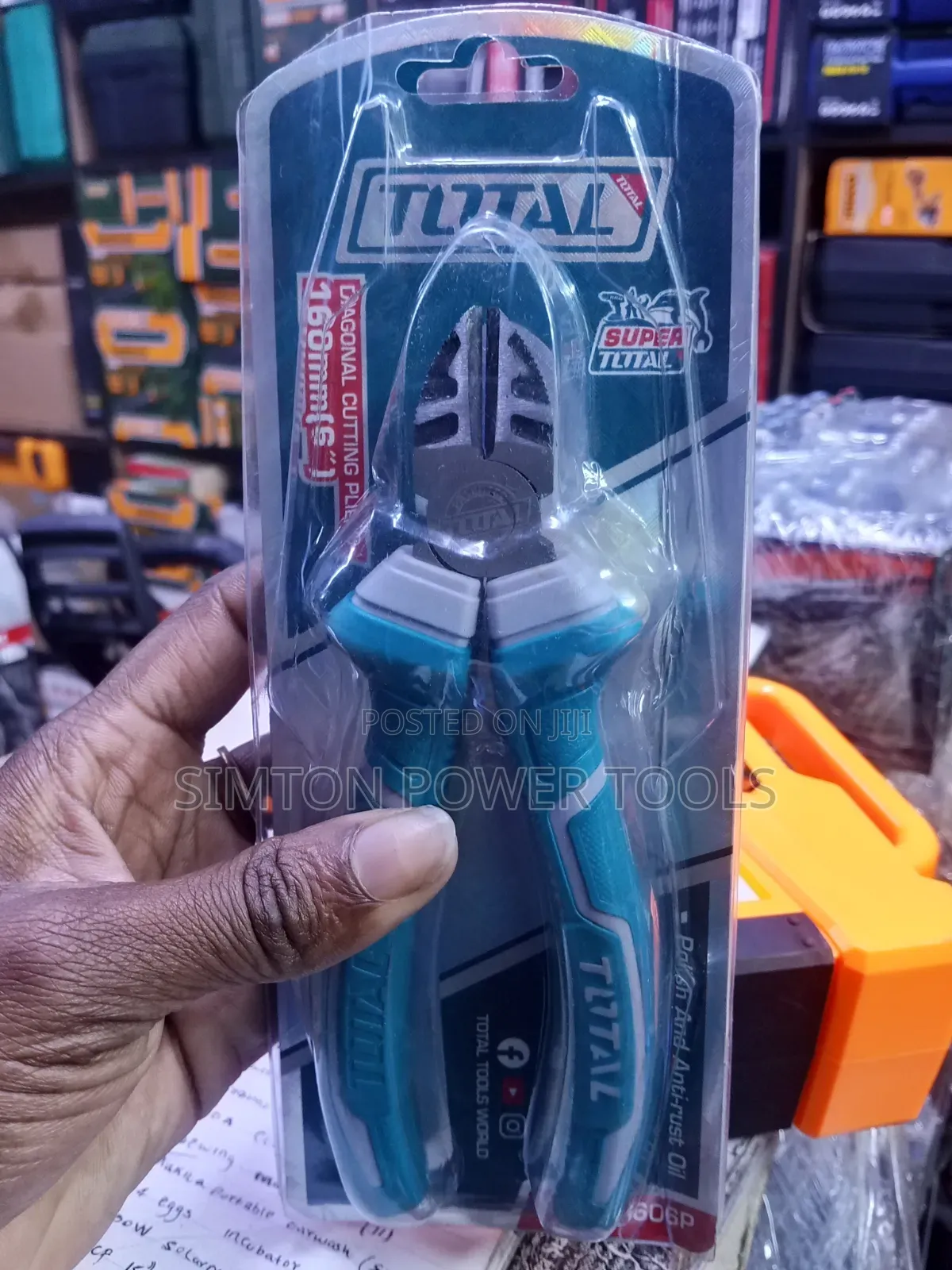 Total 160mm Diagonal Cutting Pliers