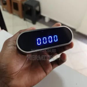 Table Clock Mini Spy CCTV Camera Indoor Use CCTV Surveillance