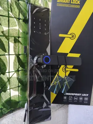 Smart Lock With Doorbell Fingerprint Card Keys Password Remote Control