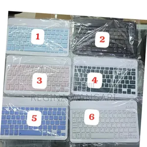 Rechargeable Wireless Keyboards Now Available in *6 Colours*