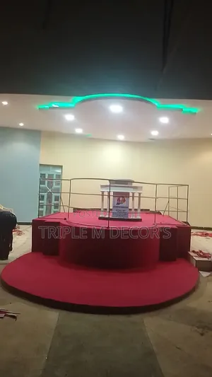 Vibrant Red Delta Coverage for Worship Centers