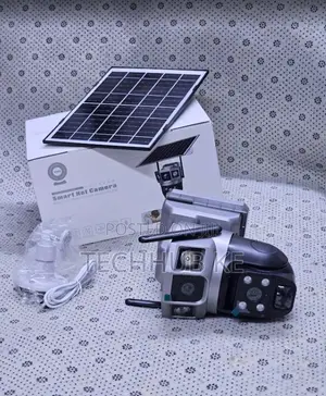 Outdoor Wireless 4gptz Dual Lens Security Auto Tracking CCTV Cameras