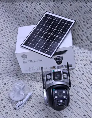 4g Solar Camera Dual Lens Full Color Night Vison Wireless Outdoor CCTV
