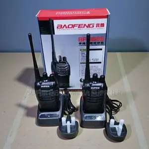 Baofeng Bf-888s 5km Range Walkie Talkie 16 Channels Rechargeable