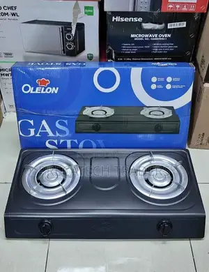 Olelon 2 Burner Table Top Gas Stove – Brand New
