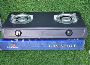 Olelon 2 Burner Gas Stove With Strong Flame