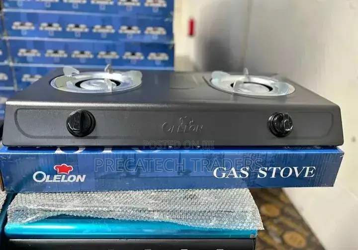 Olelon 2 Burner Gas Stove With Strong Flame