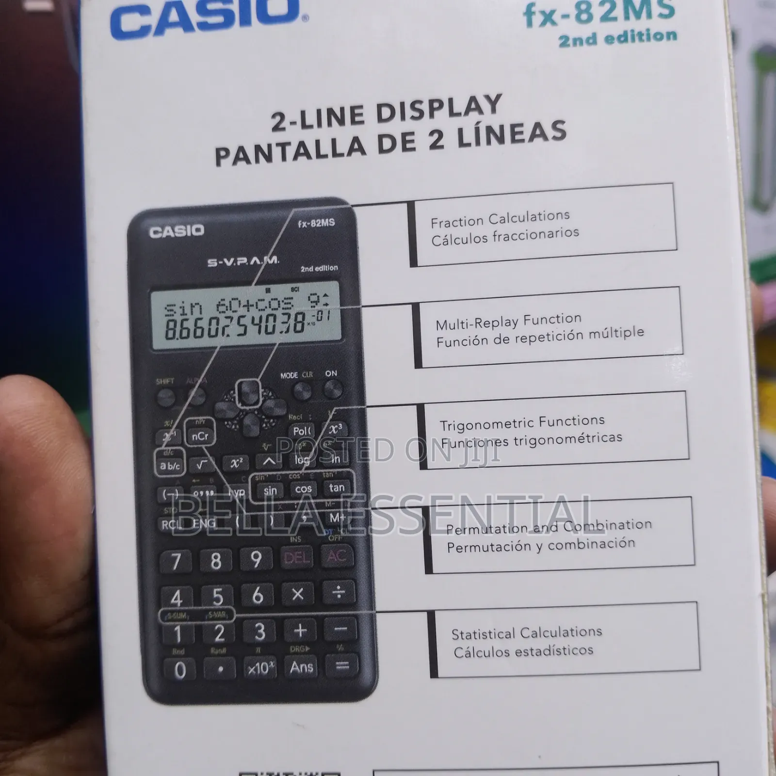 Calculator Casio Fx_82ms-2nd Edition