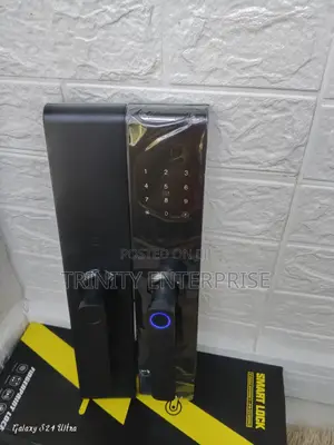 Smart Digital Door Lock Code Rfid Ic Card Smartphone App Unlock Tuya