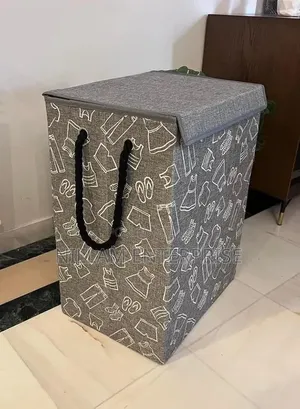 Pattern Laundry Basket Storage