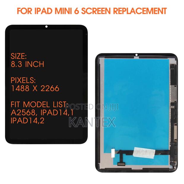 Generic iPad Mini 6,A2568 Screen Replacement - main view