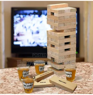 Drunken Tower- A Fun Twist on the Classic Stacking Tower Game