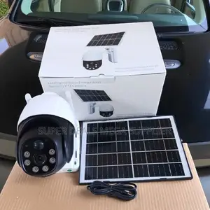 Human Movement Detection 20mp Ultra Hd 4g PTZ Rotating Solar Camera