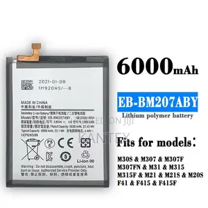 Generic Samsung M30s Battery Replacement Eb-Bm207aby