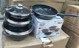 *Bmw Cookware Set 7 PCS !! 
*(Comes With a Free Pan