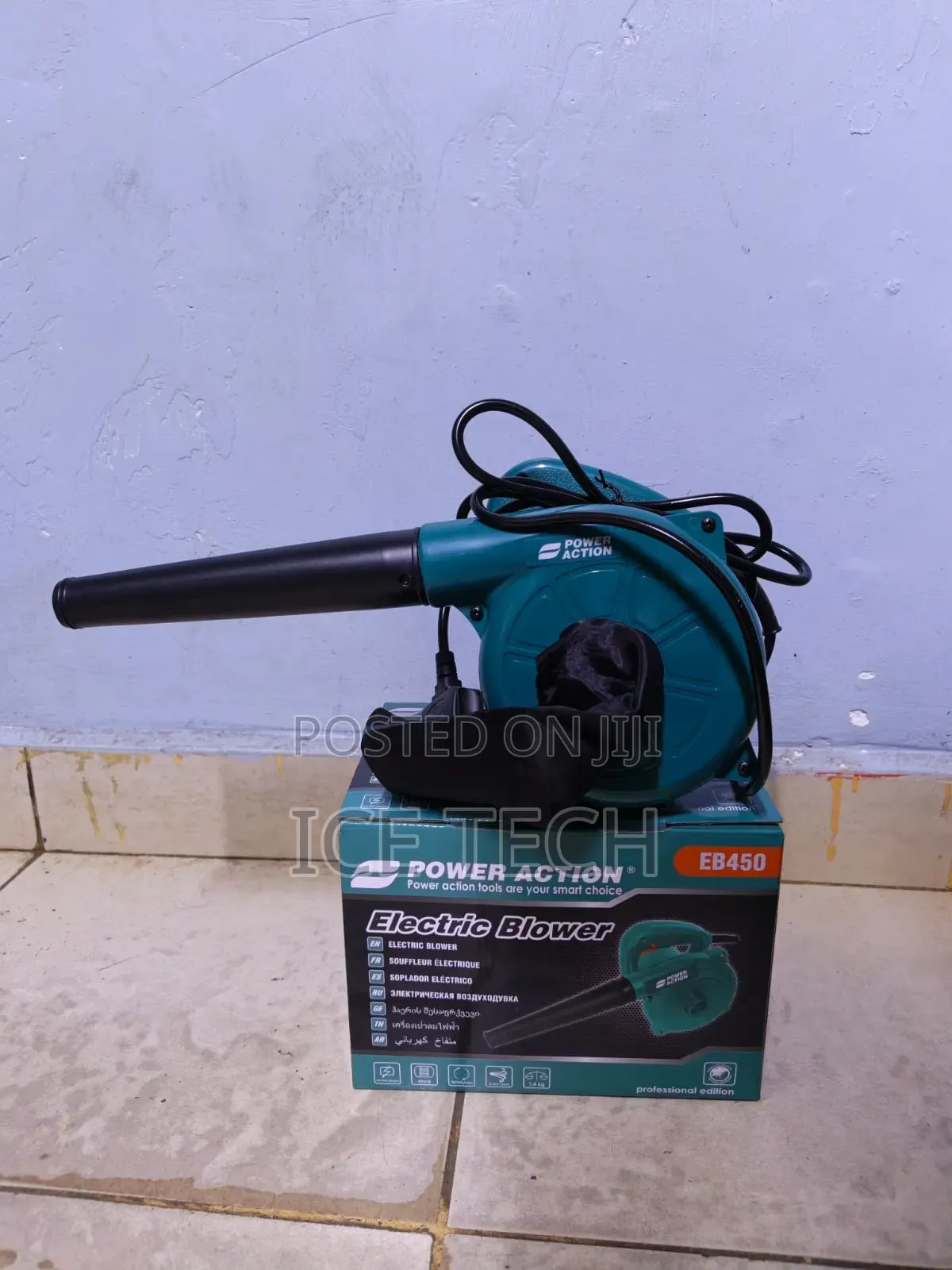 Power Action Electric Blower/450w Air Blower Machine