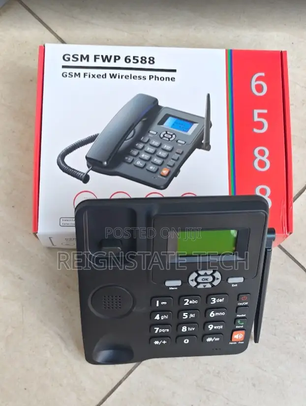 Fixed Wireless GSM Phone 6588 – Dual Sim Support