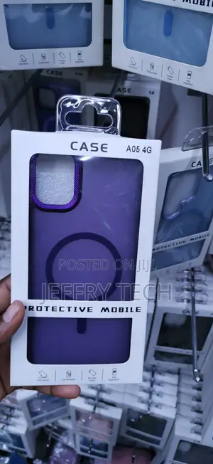 Samsung Galaxy A05 4g Purple Translucent Matte Phone Case