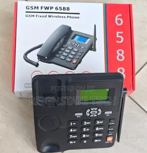 Fixed Wireless GSM Phone 6588 – Dual Sim Support