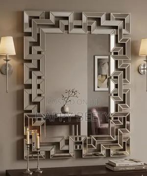  *Luxury Geometric Decorative Wall Mirror* L